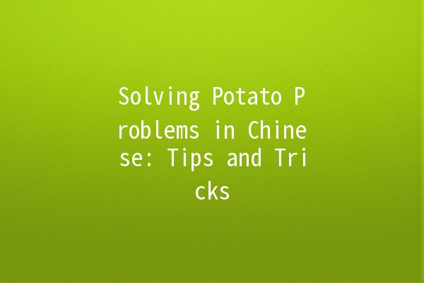 Solving Potato Problems in Chinese: Tips and Tricks 🥔✨