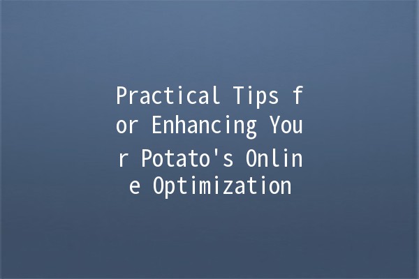 Practical Tips for Enhancing Your Potato's Online Optimization 🚀🥔