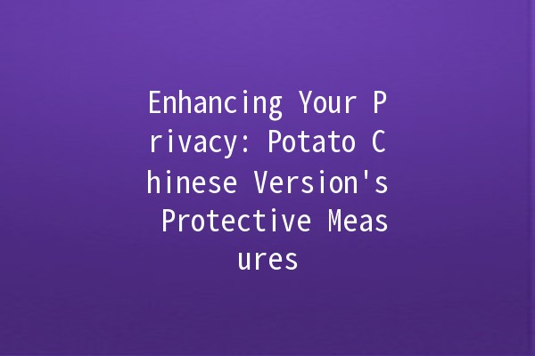 Enhancing Your Privacy: Potato Chinese Version's Protective Measures 🥔🔒