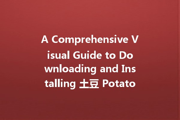 A Comprehensive Visual Guide to Downloading and Installing 土豆 Potato 📥✨