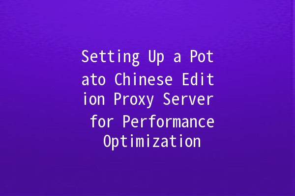 Setting Up a Potato Chinese Edition Proxy Server for Performance Optimization 🚀