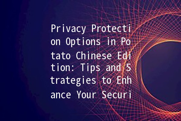 Privacy Protection Options in Potato Chinese Edition: Tips and Strategies to Enhance Your Security 🥔🔒