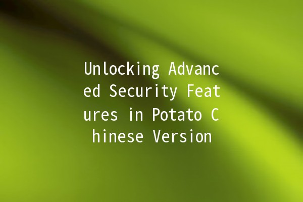 Unlocking Advanced Security Features in Potato Chinese Version 🔒🥔